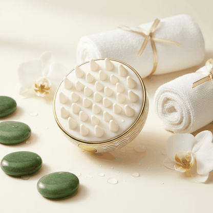 Brosse de Massage Stimulante Helixa - Ambiance Spa Luxe